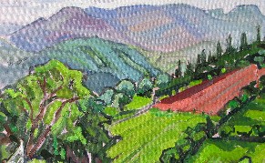 The Black Mountains by Jemma Phipps 20" x 24" OIL