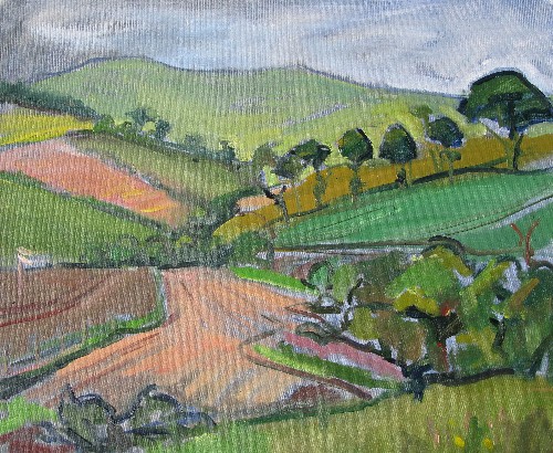 The Borders, 20 x 24 ins.
