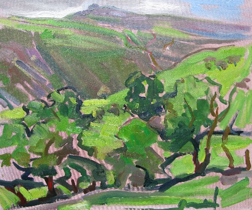 Welsh Landscape 20 x 24 ins.