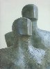 Earth and Sea (detail), 2003, bronze, 204 x 64 x 60 cm