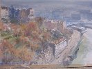 View from Clifton Suspension Bridge, watercolour, 15 x 22 ins., £650