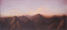 Mountains I, 30 x 61 cm