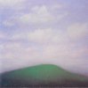 Hill with Clouds III, 41 x 41 cm