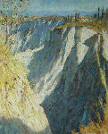 Calanchi (7) Morning Sun (pastel) 38" x 30"