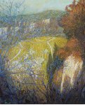Yellow Valley (pastel) 29" x 23"