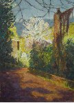Evening sunburst (pastel) 22" x 16"