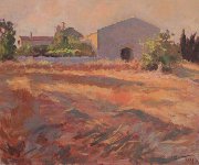 The old Barn Majorca 73 x 60 oil