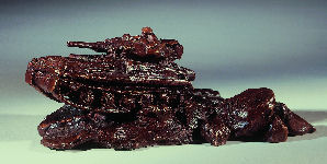 Armoured Car, 3 x 9 in.