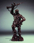 Soldier, 13 x 6 in.