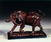 Charging Elephant, 15 x 22 in.