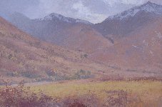 Ben Starav, Glen Etive, Scotland,  Oil on Board,  16 x 24 in.