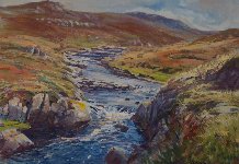 Grimersta � Lower Rocky, Isle of Harris, 33 x 49 cms, �950
