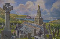 St. Enedoc�s Church, 31 x 50 cms, �850