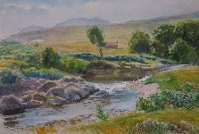 River Carron, 40 x 52 cms, �850