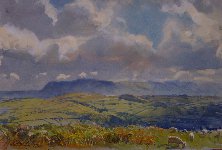 The Black Mountains, Wales, 28 x 38 cms, �650