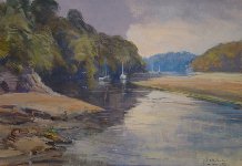 Mothercombe, 32 x 47 cms, �950