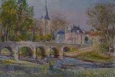 Cry Sur Armancon, 38 x 59 cms, �950