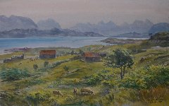 Loch Torridon, 33 x 54 cms, �800