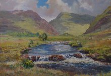Kings Pool, Bundorragha River, 45 x 67 cms, �1700