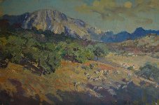 La Almu�a, 28 x 45 cms, �1100