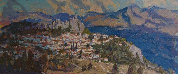 Gaucin, 18 x 42 cms, �600