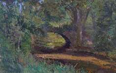 Ashley Wood Bridge, Fonthill Brook, 25 x 40 cms, �600