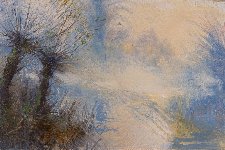 Misty Morning, River Avon, 40 x 62 cms, �1500