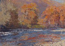 The Lochy, Rock Pool, 26 x 35 cms, �650