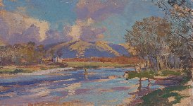The Lochy, Croy, 19 x 35 cms, �650