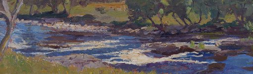 The Helmsdale, Parapits, 18 x 51 cms, �750