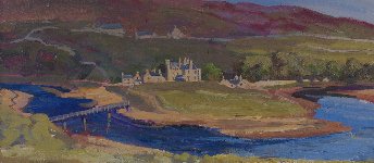 The Halladale, Bighouse, 23 x 50 cms, �1100