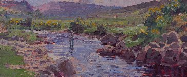The Halladale, Smigel, 18 x 41 cms, �850