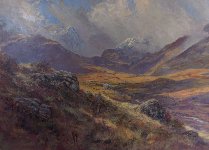 Glen Camgharaidh, Achnacary Forest, 90 x 122 cms, �6800